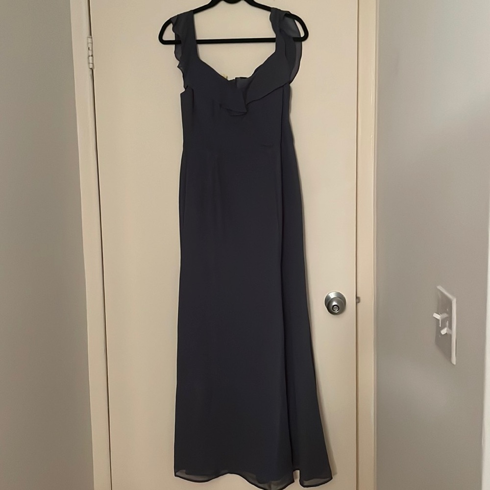 Azazie Sophie Dress Stormy